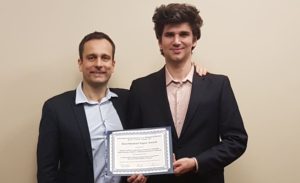 Best Student Paper Award at the International Symposium on Medical Robotics 2018